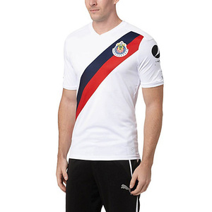 Maillots de football unisexes personnalisés à dégradé de couleurs pour adultes, saison hiver 2025, manches courtes, respirants, légers, 100% coton - Product Image 5