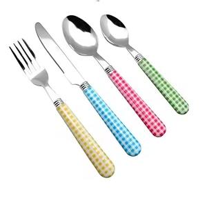 Ensemble de couverts plaqués or Articles de cuisine Couteau en acier inoxydable Cuillère Fourchette ou Spatule Ensemble de couverts - Product Image 2