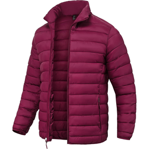 เสื้อแจ็คเก็ตพัฟเฟอร์บุขนเป็ดสำหรับผู้ชาย ส่งแบบ DDP พร้อมโลโก้สั่งทำได้  สำหรับฤดูหนาว  วัสดุไนลอน  น้ำหนักเบา  อุ่นสบาย  ขายส่ง - Product Image 1