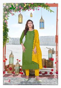 กางเกงวอร์มผ้าเรยอนสำหรับผู้หญิง,กางเกง Kurti ทำงานด้วยมือดูสวยงามสีสดยอดเยี่ยมพร้อมผู้ส่งออกแฟชั่น - Product Image 2