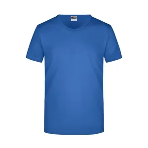 Camiseta Personalizada con Cuello en V y Corte Ajustado para Hombre, Camiseta Promocional Personalizable - Product Image 3