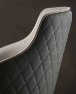 Customizable Modern Velvet Bar <b>Stool</b> Minimalist Metal Frame Counter Chair for Kitchen Island and Bar Counter - Product Image 4