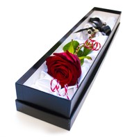 Fleur de rose en métal décorative Bouquet de rose en métal fait à la main en aluminium métallique brillant pour la décoration de la maison et du mariage