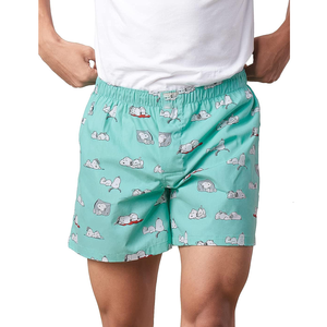 Calzoncillo y bóxer impresos personalizados a la moda orientados a la exportación, bóxer de ajuste de tiro medio personalizado con estampado personalizado para hombre, precio bajo desde Bangladesh - Product Image 1