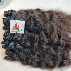 วิกผมคนอินเดียแบบหลวมมีหนังกำพร้าทอเป็นลอนคลื่นลึกแบบดิบ100% เวียดนาม - Product Image 4