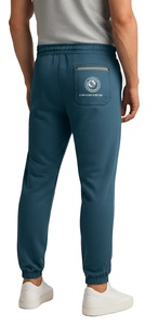 Pantalon de survêtement anti-rides pour homme, style professionnel, personnalisé OEM, coupe slim décontractée avec cordon de serrage à la taille - Product Image 5