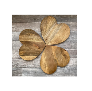 Cadeau de mariage en forme de coeur planche à découper décorative en bois planche à découper avec poignée de ménage au coût le plus bas - Product Image 4