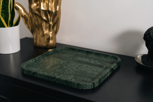 ถาดเก็บเครื่องประดับหินอ่อนหินแกรนิตยืดหยุ่นสูงสำหรับตู้เสื้อผ้าโต๊ะในห้องน้ำการตกแต่งห้องรับแขก - Product Image 2