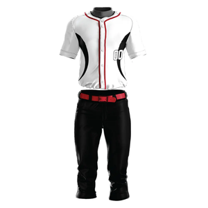 Conjunto de uniforme de béisbol personalizado con Jersey y pantalones para deportes de equipo uniforme de béisbol transpirable para equipos de jóvenes y adultos - Product Image 5
