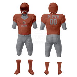 Nuevo Diseño de Uniforme de Fútbol Americano de Manga Corta, Servicio OEM, Venta Caliente, Ropa de Equipo para Hombre, Personalizado al por Mayor - Product Image 6