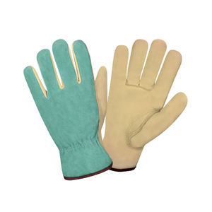 NEW Arrival Gants de conduite en cuir de vachette Meilleure protection Gants en cuir de sécurité pour les mains Gants en cuir pour hommes de haute production - Product Image 2