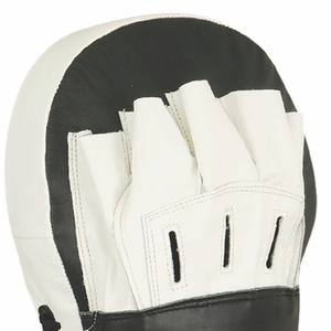 Ensemble de matériel d'entraînement de boxe en cuir véritable de haute qualité pour la vente en gros : Mitaines et cibles d'entraînement courbées pour le crochet et le coup de poing - Product Image 3