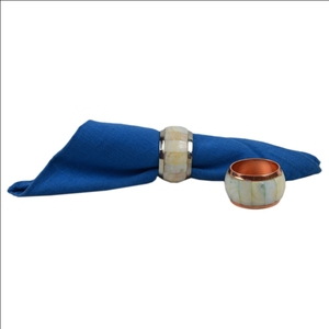 Anneaux de serviette en argent, décoration de Table, porte-serviettes, Design personnalisé, porte-nappe, mariage et fête - Product Image 1