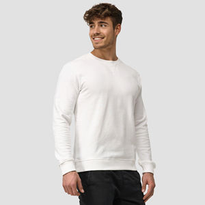 OEM ODM Sweat-shirt gaufré de haute qualité pour hommes Pull-over anti-rétrécissement Tricots Pull en polaire d'hiver 3XL Impression personnalisée Col en O - Product Image 6