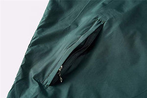 Chaqueta Cortavientos Ligera de Lona Personalizada OEM 2026 para Hombre, Cuello Alto, Estilo Casual de Primavera, Estilo Urbano 2026 - Product Image 3