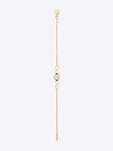Pulsera de Oro de 14K con Diamantes Polki Euphoria, Lujosa y Hecha a Mano con Diamantes Sin Tallar, con Artesanía Hereditaria Atemporal, para Novias - Product Image 1