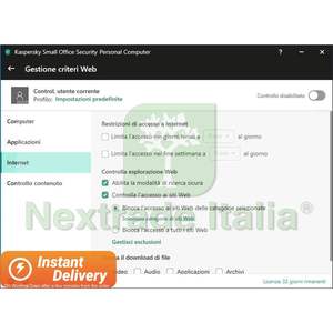 Kaspersky 2024 sicurezza piccolo ufficio per PC IOS-1 anno copertura di abbonamento per 25 utenti 3 server 25 Mobile Cybersecurity - Product Image 5