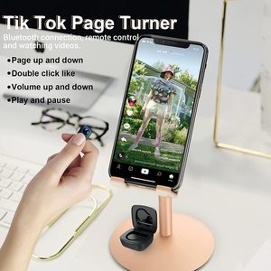 Per anello Wireless Bluetooth telecomando Flip Design IR musica Video Shutter Page Turner compatibile con la maggior parte dei telefoni per Social - Product Image 3