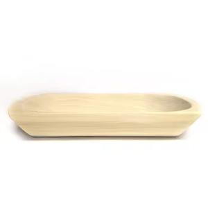 Bol à pâte en bois fait main durable de qualité supérieure Bol artisanal élégant pour la table de cuisine à domicile et l'utilisation décorative - Product Image 1