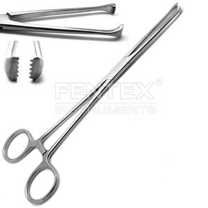 Pinces hémostatiques Tuffier de haute qualité, 8 pouces, pointe dentelée, 5x6, acier inoxydable, instrument chirurgical de base - Product Image 1