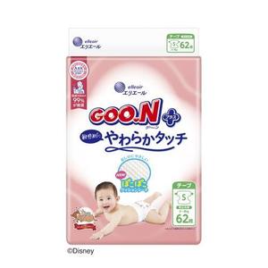 Newest Made in Japan Goo.n Plus Baby Diaper Japanese Goon Tape S62 Soft Touch <b>Nappies</b> for Sensitive skin wholesale in bulk - Product Image 1