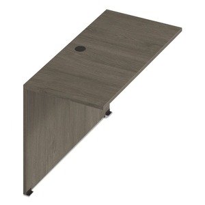 Alera AE1NNN-BR2448 Escritorio Bridge Return Serie Seville 48in X 24in X 29in Nogal - Product Image 4