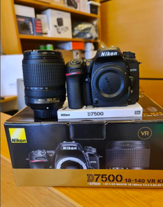 Appareil photo reflex numérique certifié neuf D7500 20,9 Mpx (noir) avec objectif AF-S DX 18-140 mm f/3,5-5,6G ED VR - Product Image 3