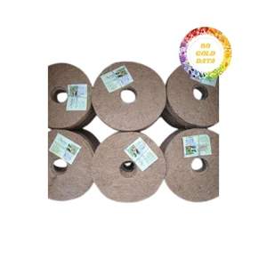 Disque de coco naturel écologique 100% fibre de coco paillis anneau arbre protecteur tapis approvisionnement en vrac - Product Image 2
