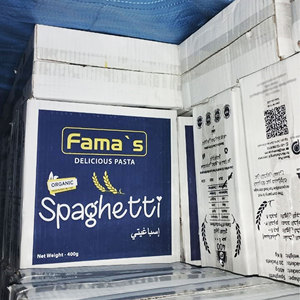 Spaghetti de blé dur égyptien de qualité supérieure Fama 400g, pâtes de qualité supérieure, prix compétitif, option de marque privée - Product Image 2