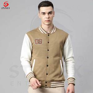 Wholesale High Quality Blank Varsity Jackets Custom <b>Men</b> Baseball Jacket Varsity Jacket for <b>Men</b> - Product Image 3