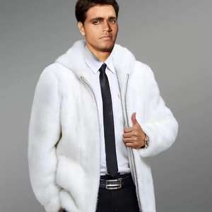 Manteau en peau de mouton de haute qualité pour hommes, veste à double boutonnage en fourrure respirante de qualité supérieure, vestes d'extérieur d'hiver élégantes et chaudes - Product Image 6