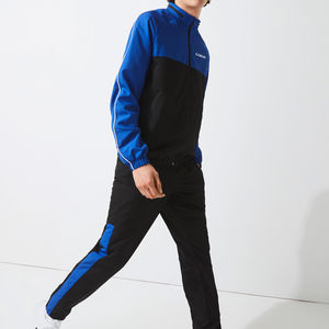 Ropa activa de tenis de dos tonos para hombre, traje para correr, estilo deportivo de invierno, conjunto de 2 piezas para gimnasio, sudaderas con capucha y sudaderas - Product Image 5