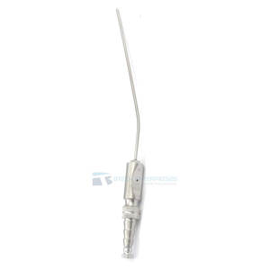 Tubo de succión de acero inoxidable de fabricación profesional Fuente de alimentación manual duradera Base de stock superior para instrumentos quirúrgicos - Product Image 4