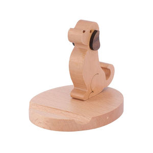 Prix de gros Meilleure qualité ronde Support mobile pour table et bureau Fer et bois Choix de l'acheteur Qualité du bois - Product Image 1