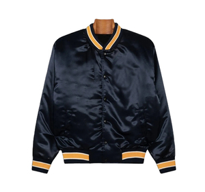 Premium Satin Sporty <b>Varsity</b> <b>Jacket</b> for <b>Men</b> Custom High Quality Letterman Baseball <b>Bomber</b> Soft Lining Waterproof Windproof - Product Image 3