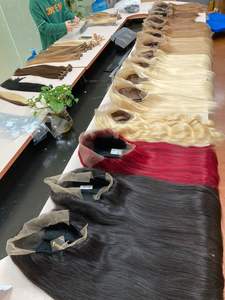 Perruque vietnamienne Extensions de cheveux humains brésiliens Bundle en Deep Natural Kinky Curl Styles Cheveux raides - Product Image 4