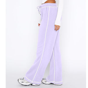 กางเกงทรงบานเอวสูงสำหรับผู้หญิง กางเกงทรงบานกระชับหน้าท้อง กางเกงผู้หญิงแบบมีตะเข็บ กางเกงทรงบานในปี 2026 - Product Image 2