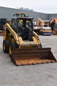 used Skid steer loader Caterpillar 246D Diesel 2014 <b>wheel</b> loader new condition - Product Image 4