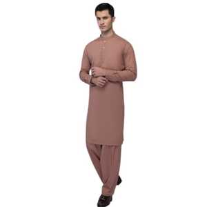 Tissu 100% coton, style islamique décontracté pour hommes, shalwar kameez d'été pour hommes, prix raisonnables, shalwar kameez pour hommes respirant - Product Image 1