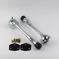 Composant de kit d'éperon de grosse caisse en alliage de zinc de haute qualité, excellent pour les instruments de basse