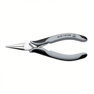 คีมปรับรีเลย์อิเล็กทรอนิกส์ Knipex ESD พร้อมด้ามจับพลาสติกแบบนุ่ม ระบบการวัดแบบเมตริก - Product Image 2