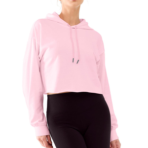 เสื้อฮู้ดผู้หญิงที่มีสไตล์พร้อมเชือกหูรูดปรับได้และผ้านุ่มเพื่อความสบายและชุดลำลอง-บริการขายส่ง - Product Image 4