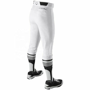 Pantalones de béisbol de alta calidad Recién llegado Pantalones de béisbol y softbol hechos a medida de alta calidad Ropa deportiva Pantalones lisos unisex - Product Image 5
