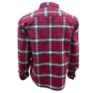 Diseño de alta calidad Low Moq Camisa de franela para hombre Diseño a cuadros Camisas de franela gruesa de algodón 100% - Product Image 2