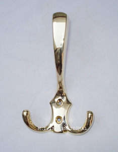 Handmade Metal Wall Mounted <b>Single</b> <b>Hook</b> With Nickel Plating Finishing Anchor Shape High Quality Simple Design for Organization - Product Image 5