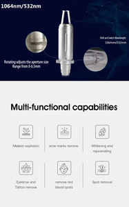Láser Q-Switched <span class=keywords><strong>de</strong></span> Grado Clínico para Trastornos <span class=keywords><strong>de</strong></span> Pigmentación, Tatuajes y Lesiones Vasculares, Seguro y Sin Cicatrices - Product Image 2