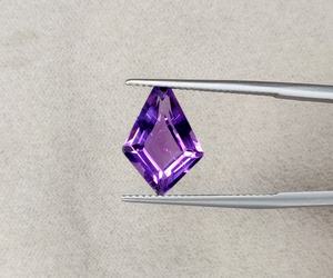 Natural Amethyst Loose Cut Gemstones 9.50 Carat Fancy Shape Bulk LOT 3 <b>Pc</b> <b>Set</b> From Indian Supplier - Product Image 3