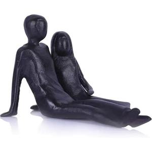 Sculpture familiale en métal artisanale de la meilleure qualité, figurine moderne de parents et d'enfants pour la décoration de la maison, disponible au meilleur prix - Product Image 4