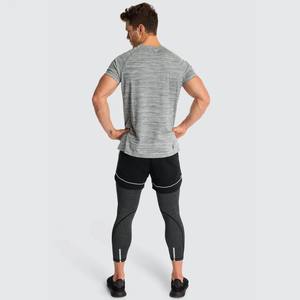 Ropa de Entrenamiento Personalizada para Hombre, Camiseta de Algodón para Gimnasio, Venta al Por Mayor, Marca Privada, Impresión Digital, Transpirable, de Secado Rápido - Product Image 2
