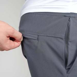 <b>Men's</b> <b>Slim</b> <b>Fit</b> Grey Casual <b>Jogger</b> Pants Comfortable Lightweight Elastic Cuffs sweatpants for Everyday Wear Outdoor Activities - Product Image 3